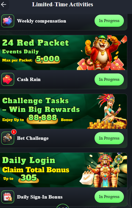 BBRS Game Bonuses